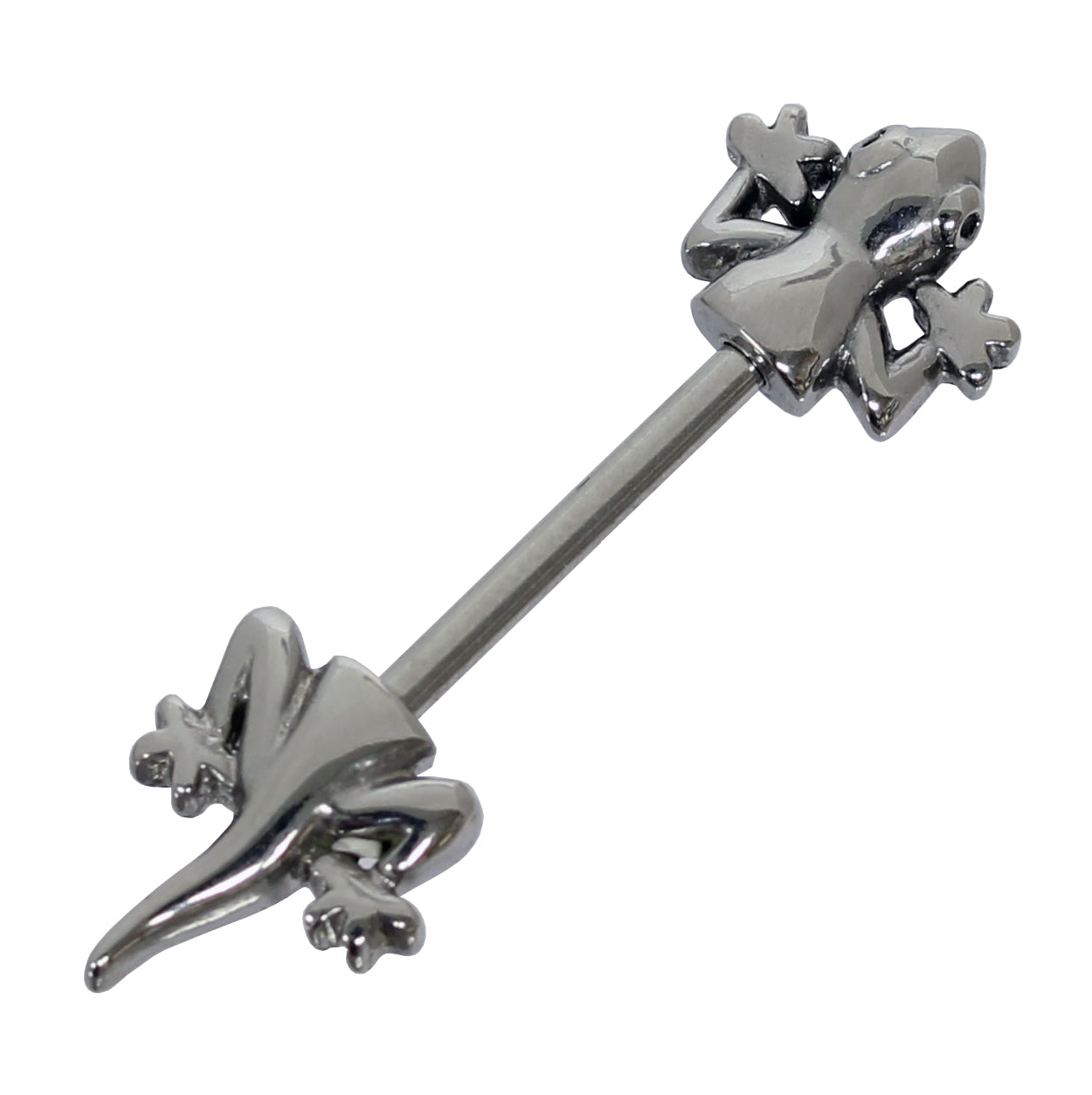 Brustwarzenpiercing ECHSE - 316L Chirurgenstahl - hochglanzpoliert - Nipple Shield