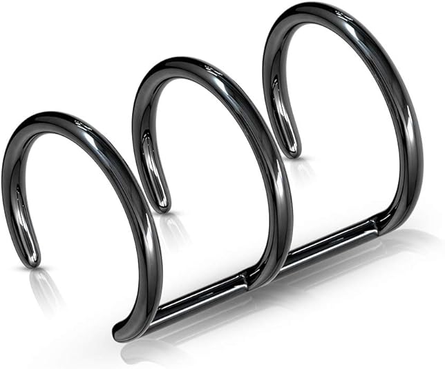 Ohrklemme TRIPLE CLOSURE RING - 316L Chirurgenstahl - Ohrklammer Non-Piercing