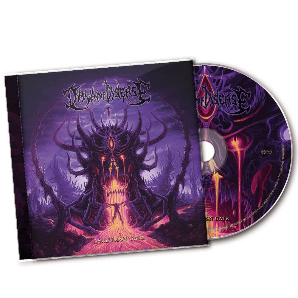 Dawn Of Disease - ASCENSION GATE Jewelcase - CD - Death Metal