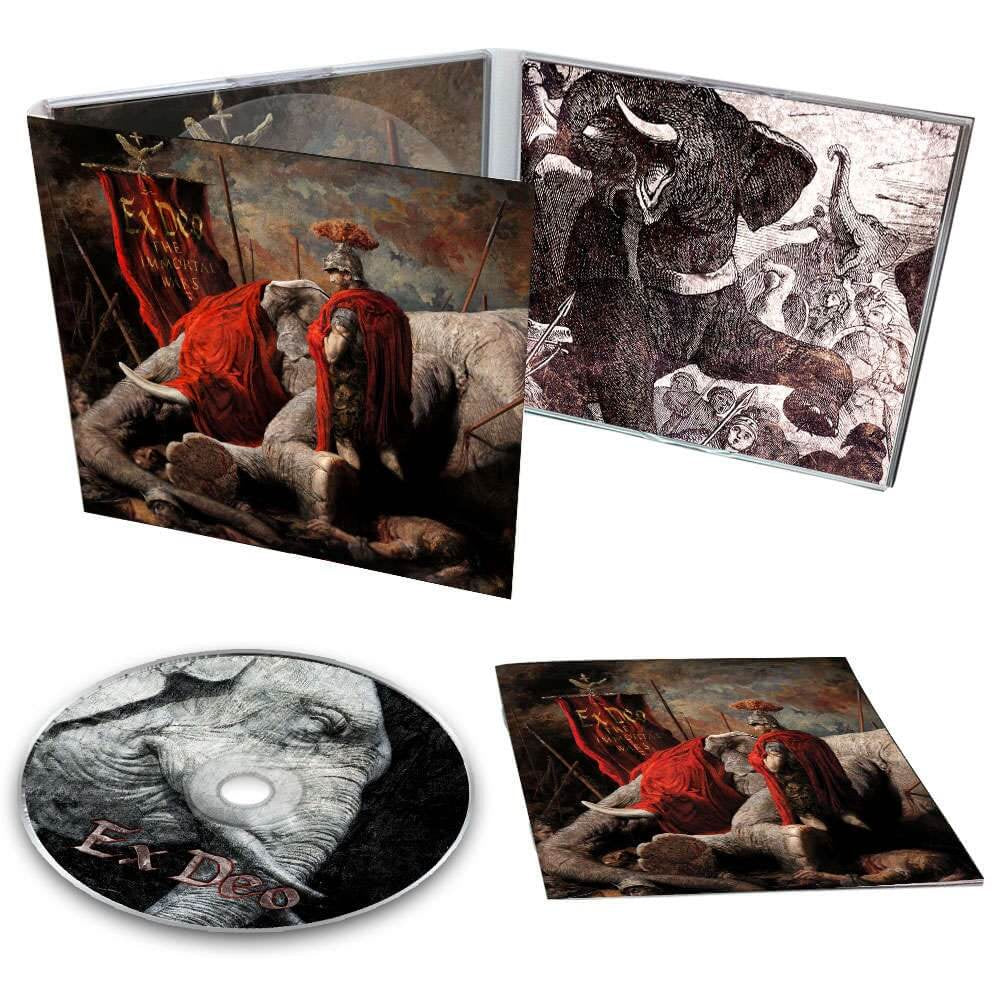 Ex Deo - THE IMMORTAL WARS Digipak - CD - Death Metal