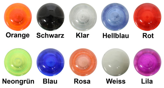 Ersatzkugel - Acryl mit 1,6 mm Gewinde - Kugel in verschiedenen Farben