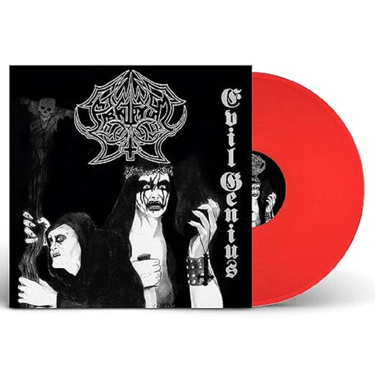 Abruptum - EVIL GENIUS LP - Red Vinyl - Schallplatte Record