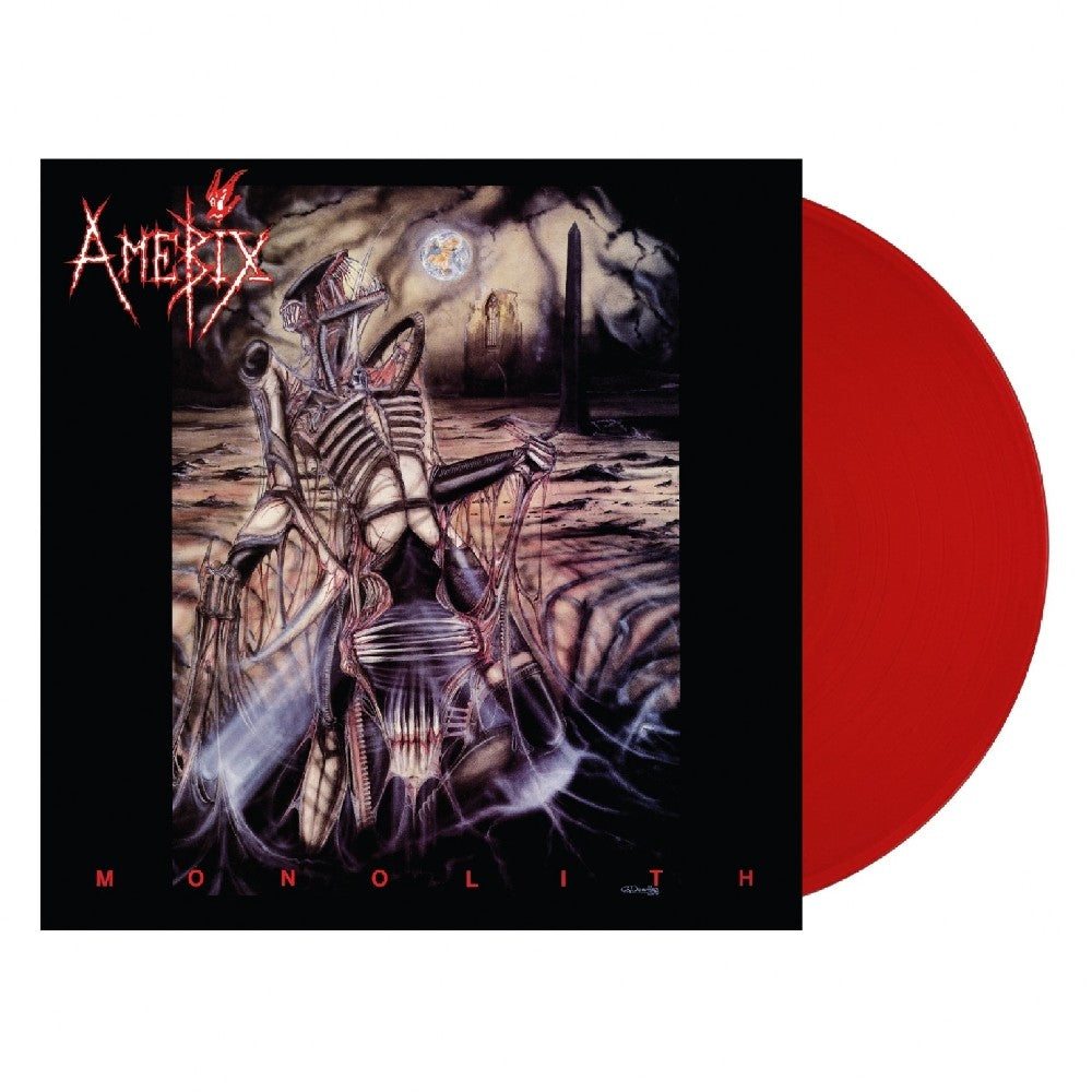 Amebix - MONOLITH LP - Red Vinyl - Schallplatte Record