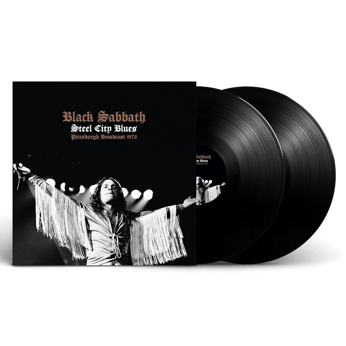Black Sabbath - STEEL CITY BLUES Doppel-LP - Black Vinyl - Schallplatte Live 1978