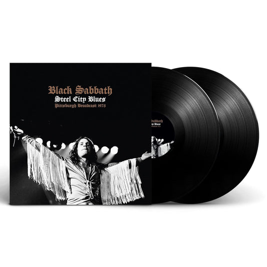 Black Sabbath - STEEL CITY BLUES Doppel-LP - Black Vinyl - Schallplatte Live 1978
