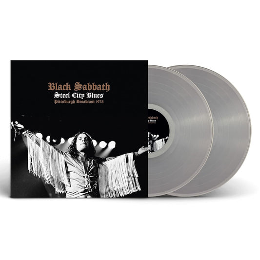 Black Sabbath - STEEL CITY BLUES Doppel-LP - Clear Vinyl - Schallplatte Live 1978