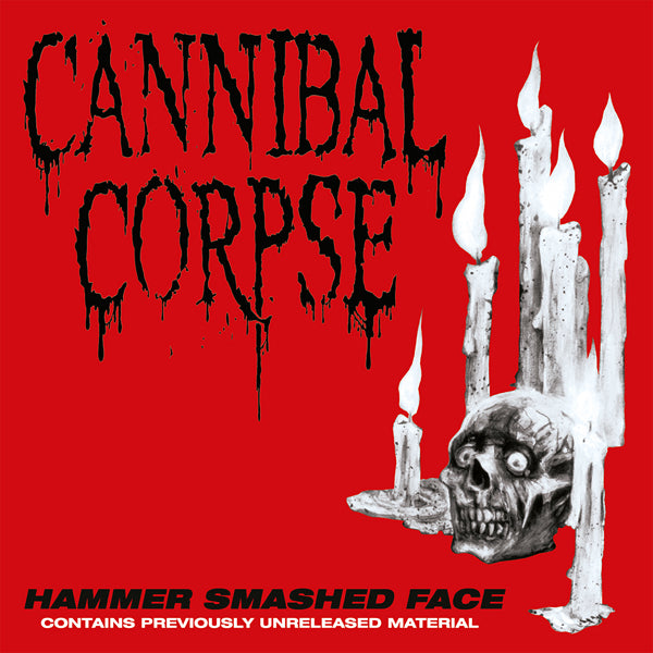 Cannibal Corpse - HAMMER SMASHED FACE LP - Black Vinyl - Schallplatte Record