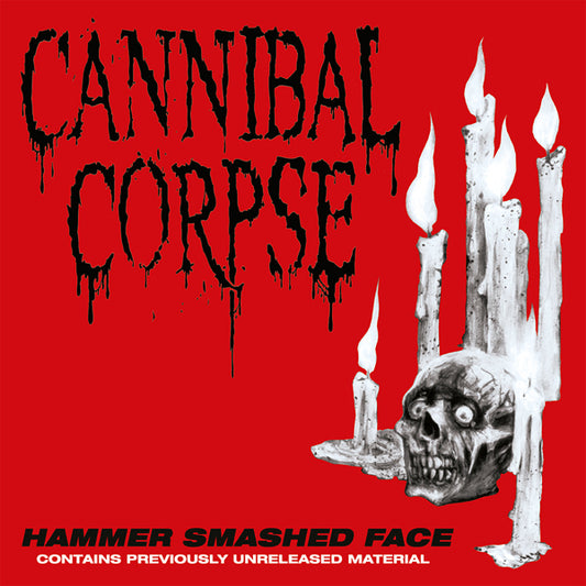 Cannibal Corpse - HAMMER SMASHED FACE LP - Black Vinyl - Schallplatte Record