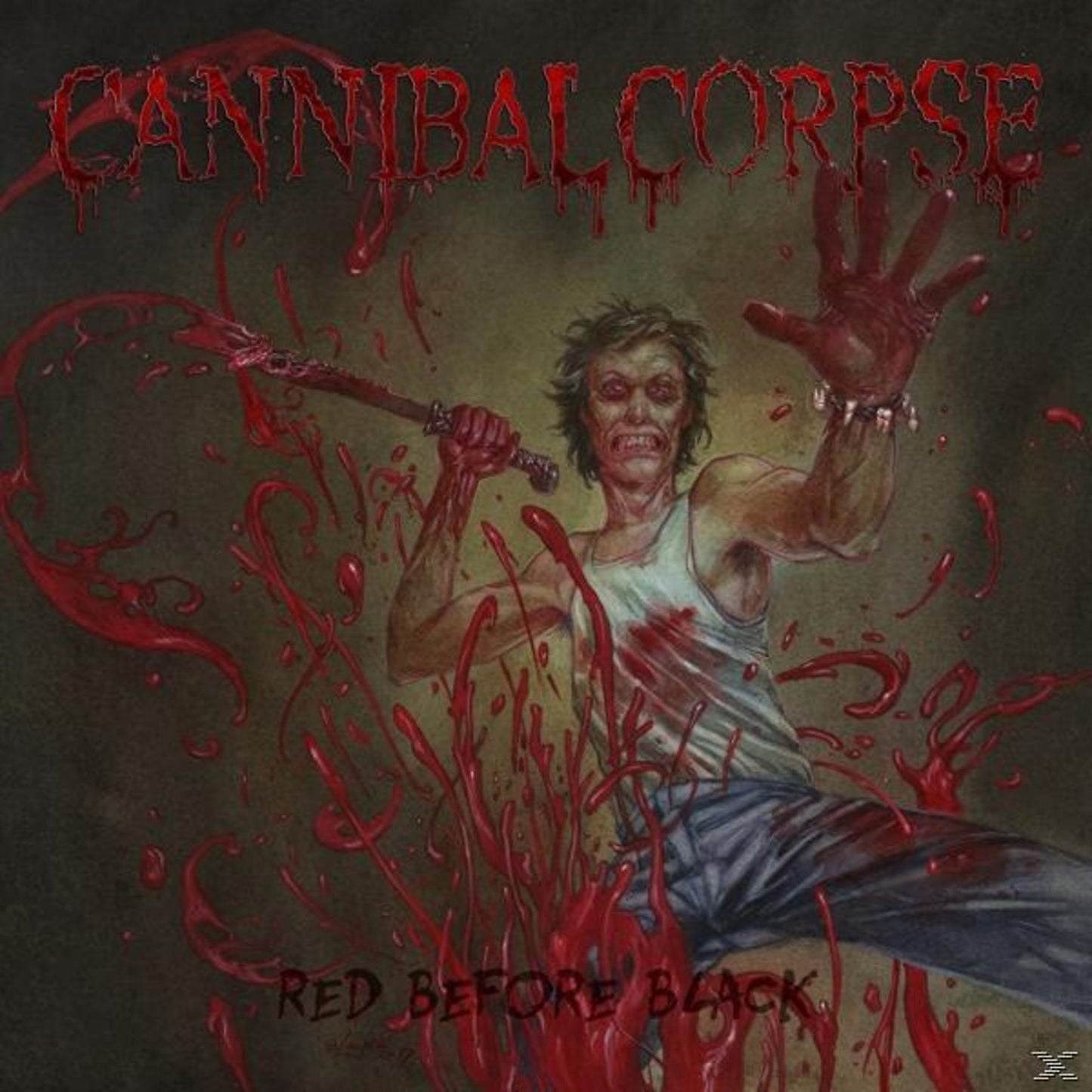 Cannibal Corpse - RED BEFORE BLACK LP - Black Vinyl - Schallplatte inkl. Poster