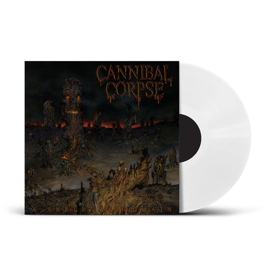Cannibal Corpse - A SKELETAL DOMAIN LP - White Vinyl - Schallplatte Record