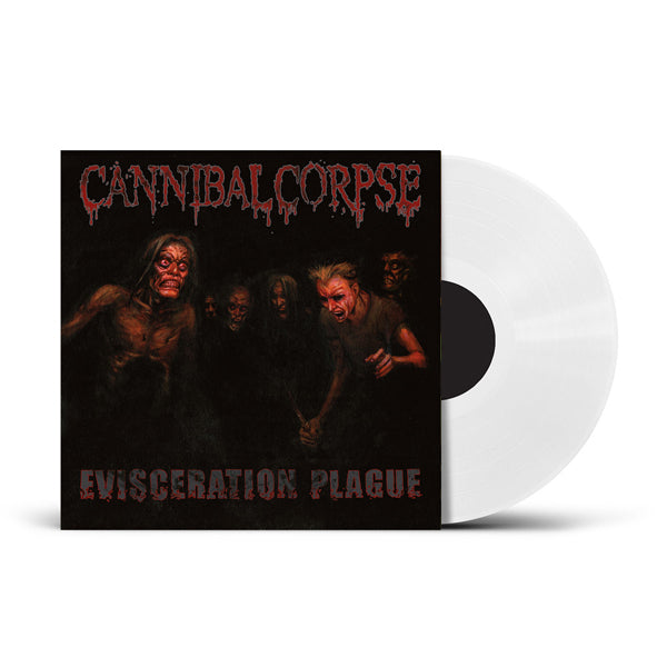 Cannibal Corpse - EVISCERATION PLAGUE LP - White Vinyl - Schallplatte Record