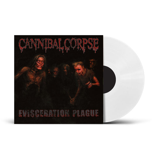 Cannibal Corpse - EVISCERATION PLAGUE LP - White Vinyl - Schallplatte Record