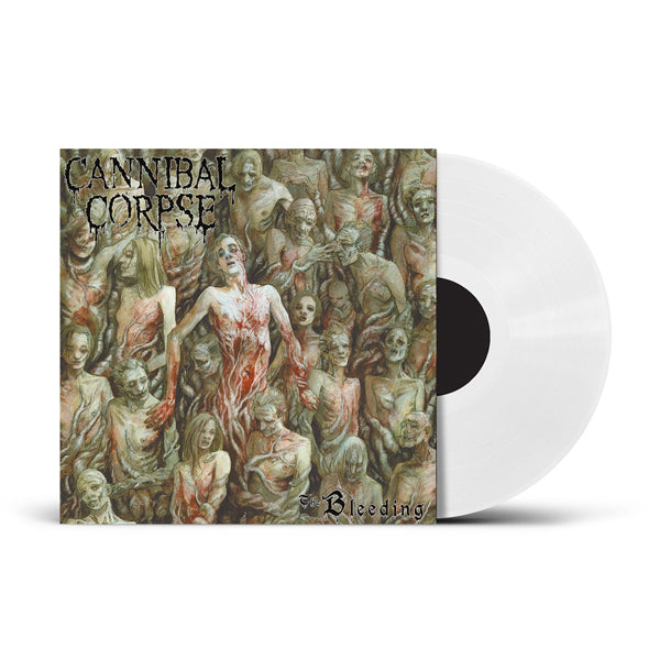 Cannibal Corpse - THE BLEEDING LP - White Vinyl - Schallplatte Record