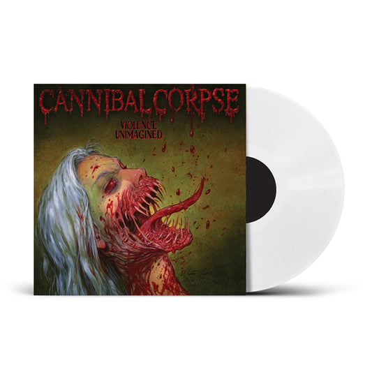 Cannibal Corpse - VIOLENCE UNIMAGINED LP - White Vinyl - Schallplatte Record