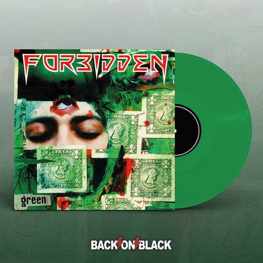Forbidden - GREEN LP - Green Vinyl - Schallplatte Record