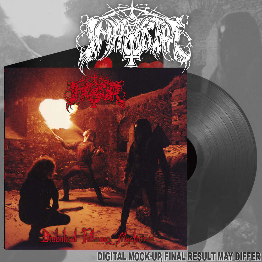Immortal - DIABOLICAL FULLMOON MYSTICISM LP - Ice Black Vinyl - Schallplatte Record