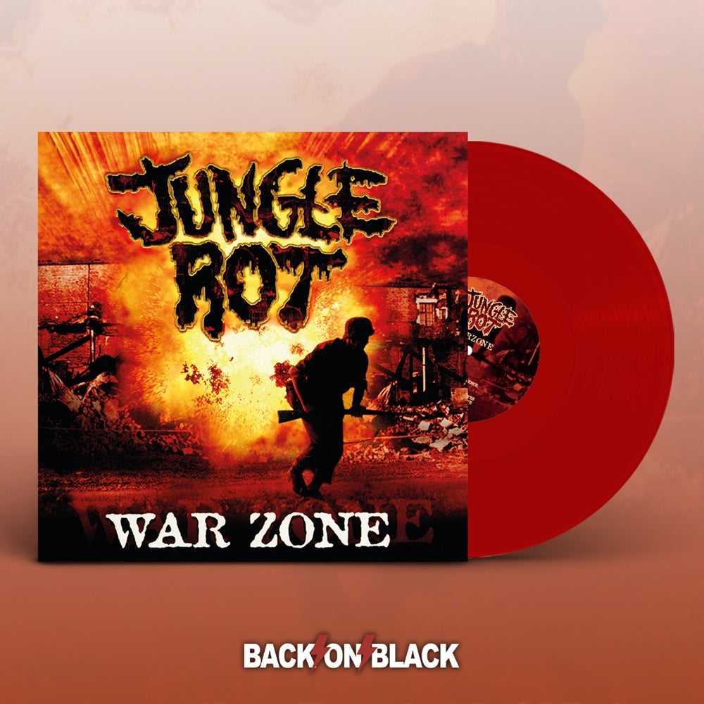 Jungle Rot - WAR ZONE LP - Red Vinyl - Schallplatte Record