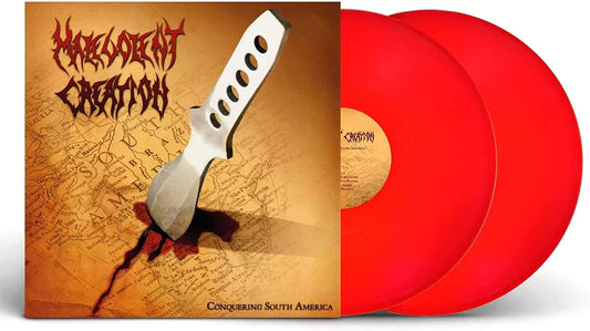Malevolent Creation - CONQUERING SOUTH AMERICA Doppel-LP - Red Vinyl - Schallplatte