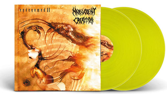 Malevolent Creation - ENVENOMED II Doppel-LP - Yellow Vinyl - Schallplatte Record