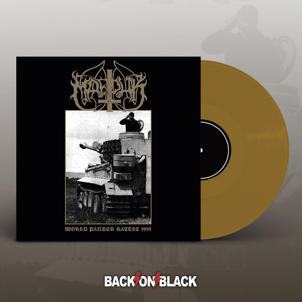 Marduk - WORLD PANZER BATTLE 1999 Doppel-LP - Gold Vinyl - Schallplatte Record