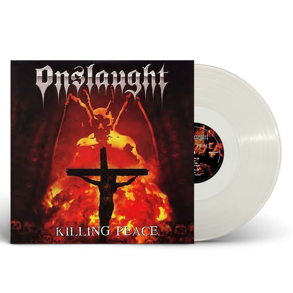 Onslaught - KILLING PEACE Doppel-LP - Clear Vinyl - Schallplatte Record