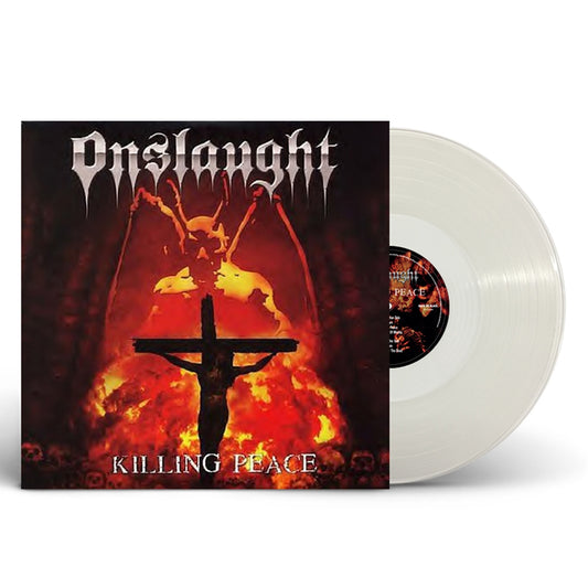 Onslaught - KILLING PEACE Doppel-LP - Clear Vinyl - Schallplatte Record
