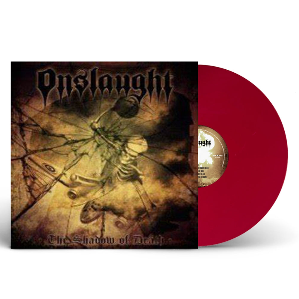 Onslaught - THE SHADOW OF DEATH LP - Red Vinyl - Schallplatte Record