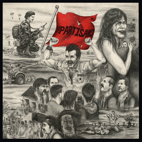 The Partisans - THE TIME WAS RIGHT LP - Black Vinyl - Schallplatte Record