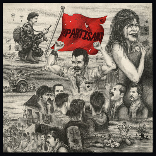 The Partisans - THE TIME WAS RIGHT LP - Black Vinyl - Schallplatte Record