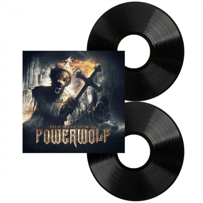 Powerwolf - PREACHERS OF THE NIGHT Doppel-LP - Black Vinyl - Schallplatte Record