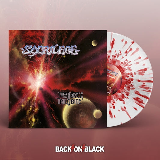 Sacrilege - TURN BACK TRILOBITE Doppel-LP - Clear/Red Splatter Vinyl - Schallplatte