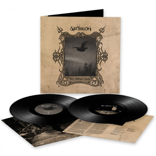 Satyricon - DARK MEDIEVAL TIMES Doppel-LP - Black Vinyl - Schallplatte Record