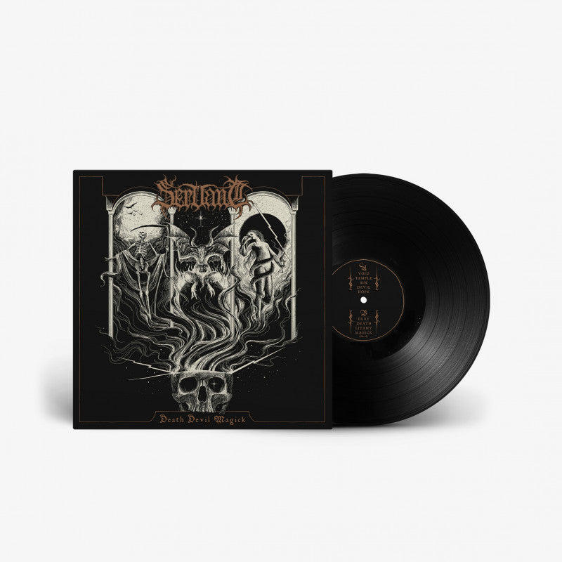 Servant - DEATH DEVIL MAGICK LP - Black Vinyl - Schallplatte Record