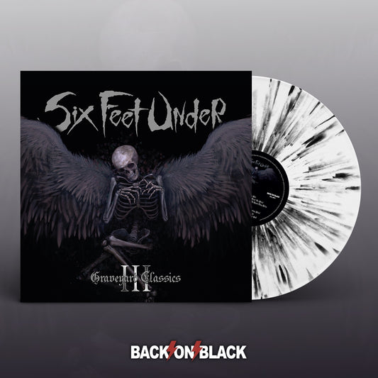 Six Feet Under - GRAVEYARD CLASSICS III LP - White/Black Splatter Vinyl - Schallplatte