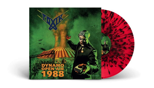 Toxik - DYNAMO OPEN AIR 1988 LP - Red/Black Splatter Vinyl - Schallplatte Record