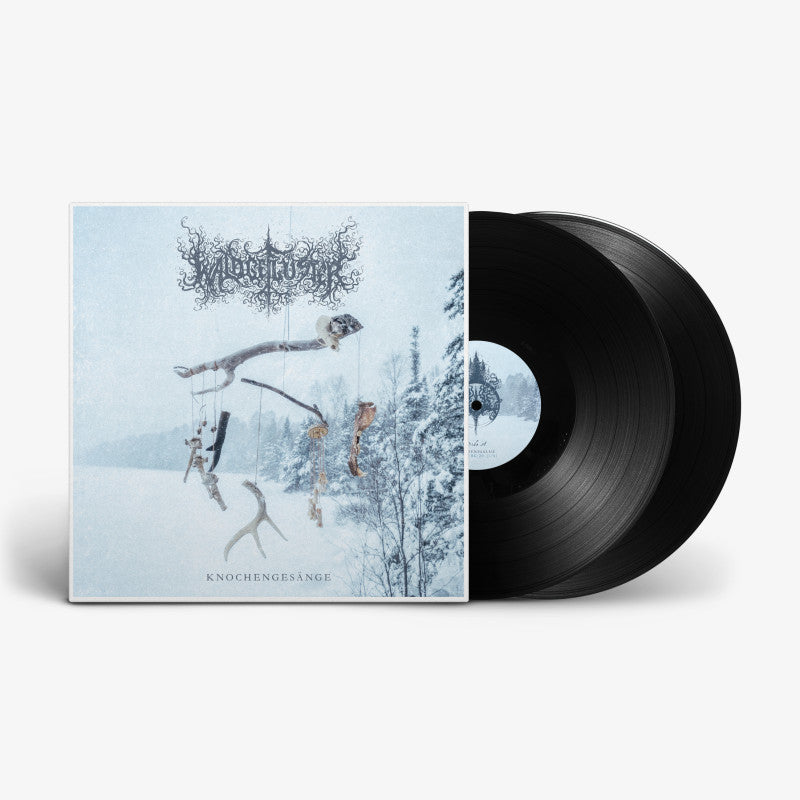 Waldgeflüster - KNOCHENGESÄNGE Doppel-LP - Black Vinyl - Schallplatte Record