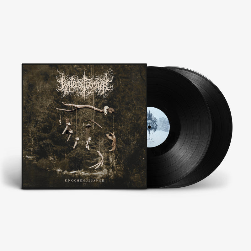 Waldgeflüster - KNOCHENGESÄNGE II Doppel-LP - Black Vinyl - Schallplatte Record