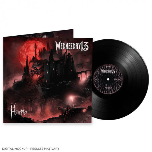 Wednesday 13 - HORRIFIER LP - Black Vinyl - Schallplatte Record